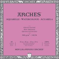BLOCCO ARCHES 300gr cm31x31 GS 20fg COLLATO QUATTRO LATI