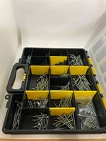 VALIGETTA 630pz ORGANIZER DOPPIA 38x33x6+6cm 16+16 SCOMPARTI