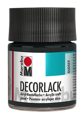 MARABU DECORLACK 50ml NERO 073 BRILLANTE