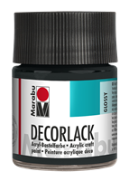 MARABU DECORLACK 50ml NERO 073 BRILLANTE