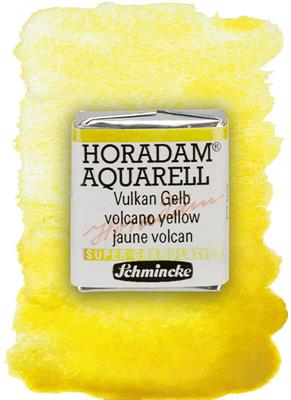 ACQUERELLO HORADAM GRANULATION 1/2 GODET GIALLO VULCANO 911 gr.3