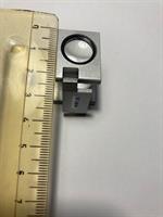 LENTE CONTAFILI 15x15mm D27,5mm INGRANDIMENTI x 10 METALLO VE