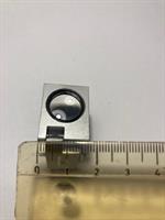 LENTE CONTAFILI 15x15mm D27,5mm INGRANDIMENTI x 10 METALLO VE
