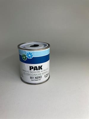 SMALTO ACQUA PAK SATINATO 125ml NERO 901