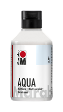 MARABU DECORLACK 250ml TRASPARENTE OPACO ACQUA LACCA MATTLACK